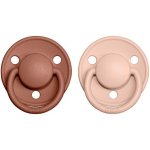 Bibs Boheme přírodní kaučuk 2ks woodchuck blush – Zboží Dáma