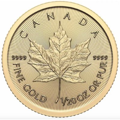 Royal Canadian Mint Maple Leaf zlatá mince 1/10 oz – Zboží Mobilmania