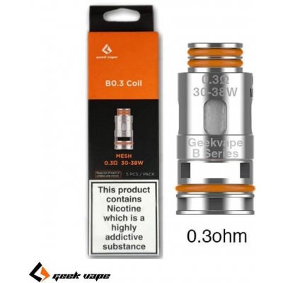 GeekVape Aegis Boost GV B Serie 0,3ohm 5ks – Hledejceny.cz