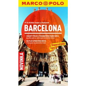 Barcelona cestovní průvodce s mapou MP