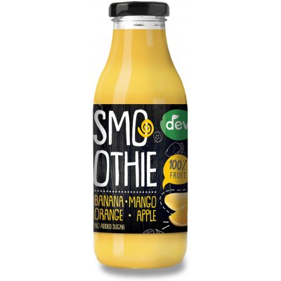 Deva smoothie Banán Mango Pomeranč a Jablko 300 ml – Zboží Dáma