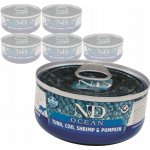 N&D Cat Ocean Kitten Tuna & Cod & Shrimp & Pumpkin 70 g – Hledejceny.cz