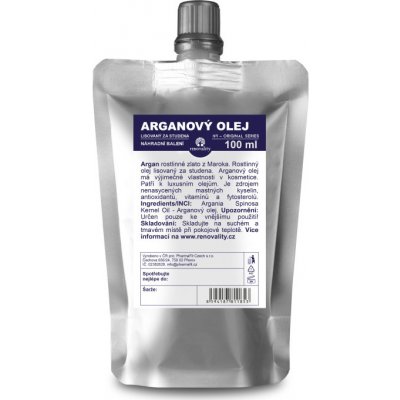 Renovality Arganový olej 100 ml - náhradní balení – Zboží Dáma