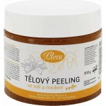 Pleva tělový peeling se solí a medem s vůní vanilky 300 g – Hledejceny.cz