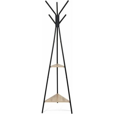 Nejlevnější nábytek KNITA kov/přírodní/černý – Zbozi.Blesk.cz