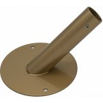 Fasádní držák na vlajku - zlatý (kruh) - Jednoramenný – Hledejceny.cz