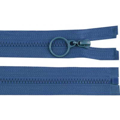 Kostěný zip No 3 délka 30 cm s kroužkem Varianta: 220 modrá jeans tmavá, Balení: 1 ks – Hledejceny.cz