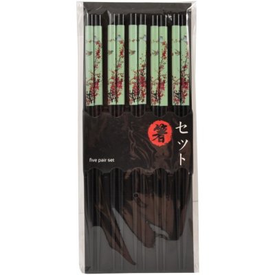 Oriental Čínské jídelní hůlky Sakura 5 ks – Zboží Mobilmania