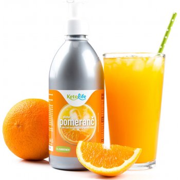 KetoDiet Low Carb sirup orange 0,5 l