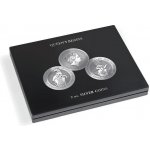 Leuchtturm Pouzdro na mince VOLTERRA na 11 stříbrných mincí 2 oz "Queen's Beasts – Zboží Dáma