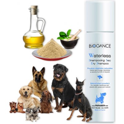 Biogance Waterless Dog suchý 150 ml – Zbozi.Blesk.cz