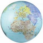 Caly Nafukovací globus 85 cm Zeměkoule XXL – Zboží Dáma