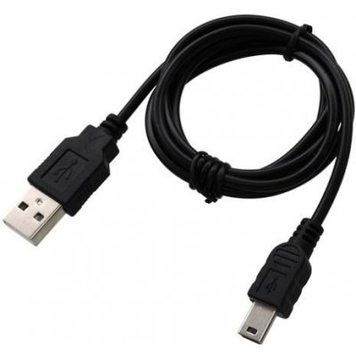 Mobilnet KABB-0108-USB-MIN2A Mini USB, 2A, 1m, černý – Zbozi.Blesk.cz