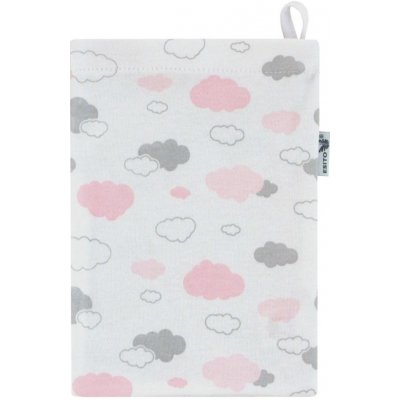 Esito žínka bavlna úplet Jersey Mráček růžová 19 x 14 cm – Sleviste.cz