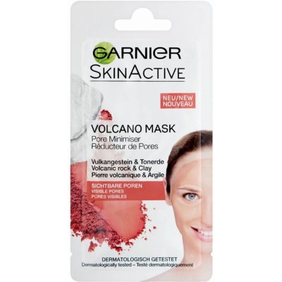 Garnier Skin Active Volcano Mask hřejivá pleťová maska 8 ml od 49 Kč -  Heureka.cz