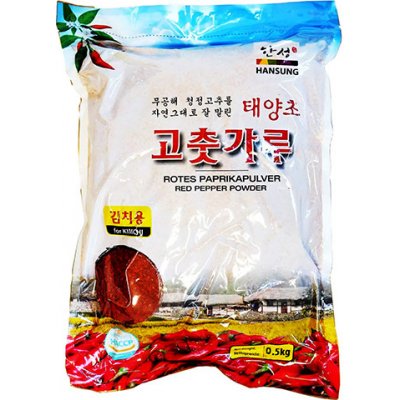 Gochugaru Hansung Kořeníci chili vločky na kimchi 500 g – Zboží Dáma