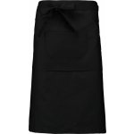 Kariban Dlouhá zástěra KANGAROO černá – Zboží Mobilmania