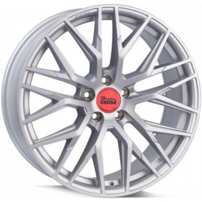 MAM RS4 8x18 5x112 ET45 matt silver – Zboží Mobilmania