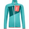 Dámská mikina Ortovox dámská mikina FLEECE GRID JACKET modrá