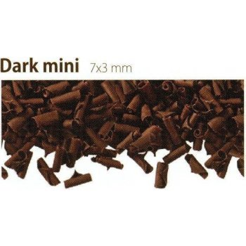 Čokoládové hobliny tmavé mini (80 g) Besky edice - dortis
