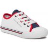 Dětské tenisky Tommy Hilfiger Low Cut Up Sneaker T3X9-33325-0890 bílá