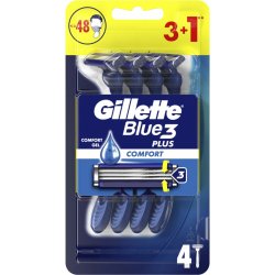 Gillette Blue3 Plus Comfort 4 ks