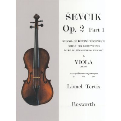 Bosworth Noty pro violu Viola Studies School Of Bowing Technique Part 1