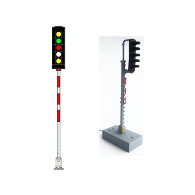 Němeček návěstidlo AŽD odjezdové Ž,Z,Č,B,Ž t590 – Zboží Dáma