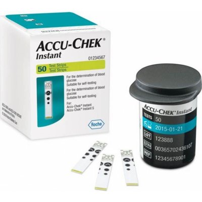 Accu-Chek Instant diagnostické proužky 50 ks – Zboží Dáma