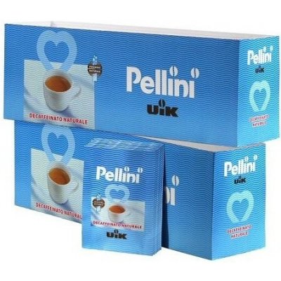 Pellini bezkofeinová porcovaná mletá káva 100 x 7 g