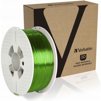 VERBATIM 3D Printer PET-G 1,75mm ,327m, 1kg, zelená - 55057 – Zboží Živě