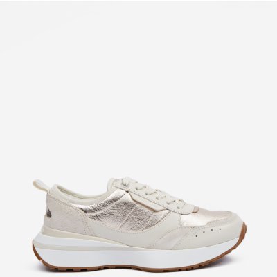 Michael Kors sneakersy Flynn Trainer 43F3FYFS1M cream – Zboží Mobilmania