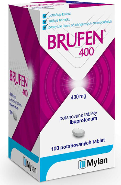 BRUFEN POR 400MG TBL FLM 100