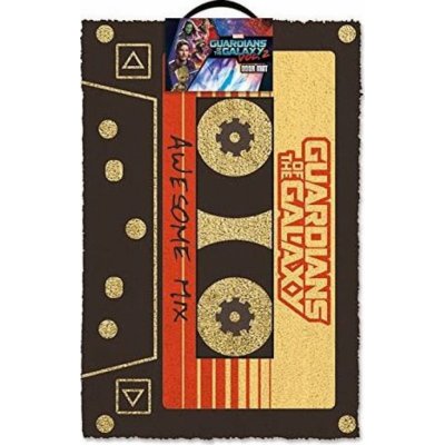 Pyramid International Guardians of the Galaxy Vol. 2 Doormat Awesome Mix 40 x 60 cm hnědá – Zboží Mobilmania