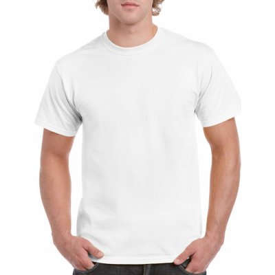 Gildan tričko HEAVY COTTON bílá – Zboží Mobilmania