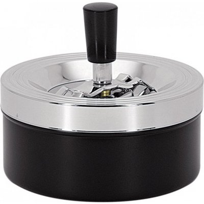 Kovová rotační popelník – Zboží Mobilmania