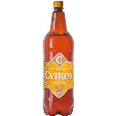 Cvikov Sklář 8° pivo 1,5 l (pet) – Zboží Dáma