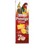 Versele-Laga Prestige Sticks tyčinky Mango & šípek pro střední papoušky 140 g – Hledejceny.cz