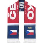 Šála Česko modro-červená s tituly Český hokej – Hledejceny.cz