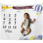 Sablio Milníková deka V oblacích 100x100 – Sleviste.cz