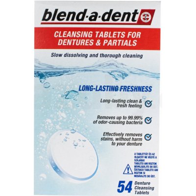 Blend-a-Dent čisticí tablety Freshness 54 ks – Zbozi.Blesk.cz