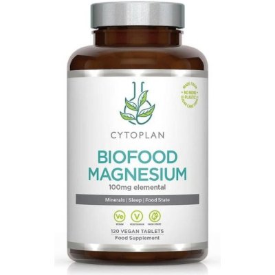 Cytoplan Biofood Magnesium 100 mg, 120 vegan tablet – Zboží Mobilmania