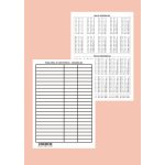 Tempo Podložka s nápovědou násobilka A5 lamino – Zboží Mobilmania