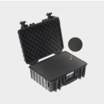 B&W Outdoor Case Type 5000 black, foam 5000/B/SI – Zboží Živě