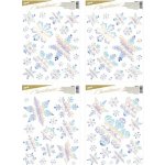 MFP 8886510 Okenní fólie vánoce hologram VA030 30x42cm – Hledejceny.cz
