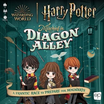 USAopoly Harry Potter Mischief In Diagon Alley – Zboží Mobilmania