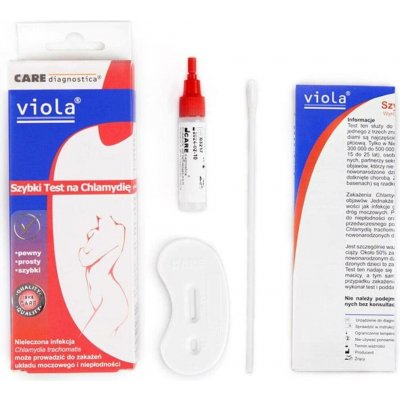 Joalis Farmabol Viola rychlý test na chlamydie 1 ks – Sleviste.cz