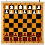 Madon Demonstrační skladací magnetická šachovnice 86x86cm – Zboží Mobilmania