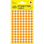 Avery Zweckform 3178 Samolepící kolečka 8 mm 416 ks jasně oranžové – Zboží Dáma