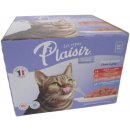 Plaisir cat XXL pro dospělé i kastrované kočky mix chutí 24 x 85 g